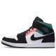 Кроссовки Nike Air Jordan 1 Mid SE South Beach Black