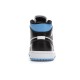 Кроссовки Nike (WMNS) Air Jordan 1 Mid University Blue Black White