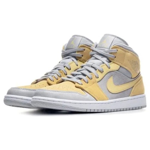 Кроссовки Nike Air Jordan 1 Mid SE Lemon Wash