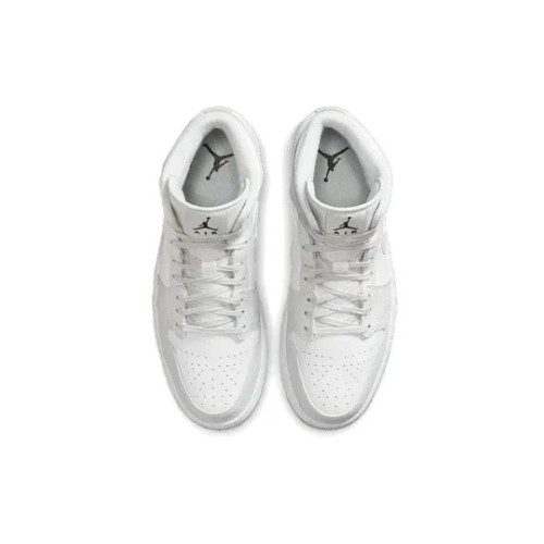 Кроссовки Nike Air Jordan 1 Mid Swoosh Logo - Grey Camo