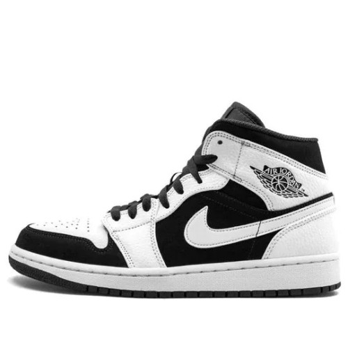 Кроссовки Nike Air Jordan 1 Retro Mid Tuxedo 554724-113