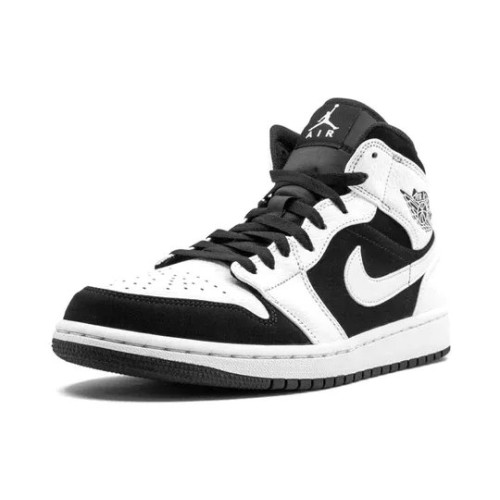 Кроссовки Nike Air Jordan 1 Retro Mid Tuxedo 554724-113