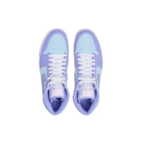Баскетбольные кроссовки Nike Air Jordan 1 Mid Purple Pulse