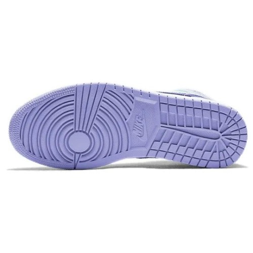 Баскетбольные кроссовки Nike Air Jordan 1 Mid Purple Pulse