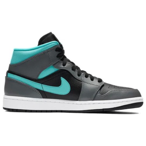 Кроссовки Nike Air Jordan 1 Mid Grey Aqua