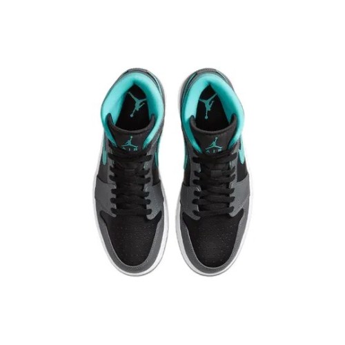 Кроссовки Nike Air Jordan 1 Mid Grey Aqua