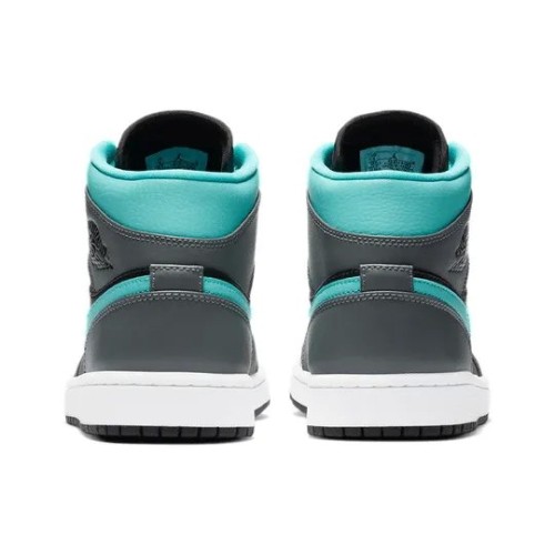 Кроссовки Nike Air Jordan 1 Mid Grey Aqua