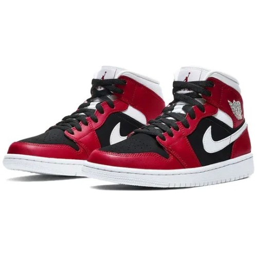 Кроссовки Nike (WMNS) Air Jordan 1 Mid Gym Red Black
