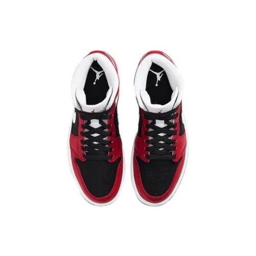Кроссовки Nike (WMNS) Air Jordan 1 Mid Gym Red Black