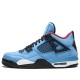 Кроссовки Nike Air Jordan 4 x Travis Scott Retro Cactus Jack