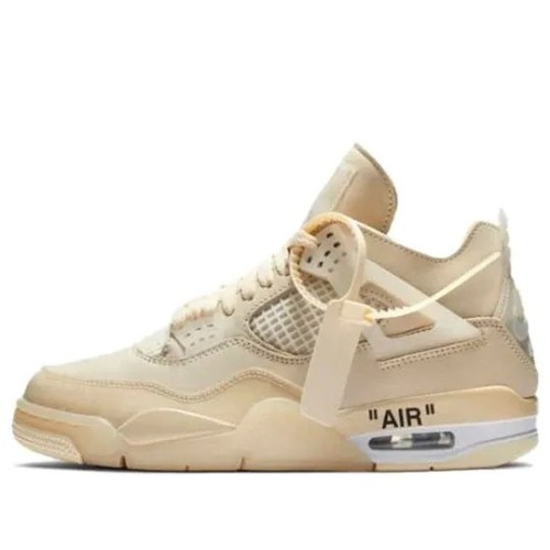 Кроссовки Nike (WMNS) Air Jordan 4 x Off-White SP Sail