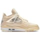 Кроссовки Nike (WMNS) Air Jordan 4 x Off-White SP Sail