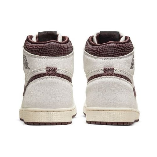 Nike Air Jordan 1 High бежевые высокие OG Airness DO7097-100