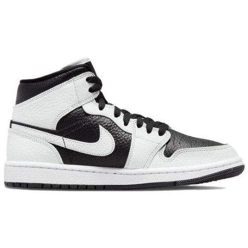Кроссовки Nike Air Jordan 1 Mid черно-белые женские SE Homage DR0501-101
